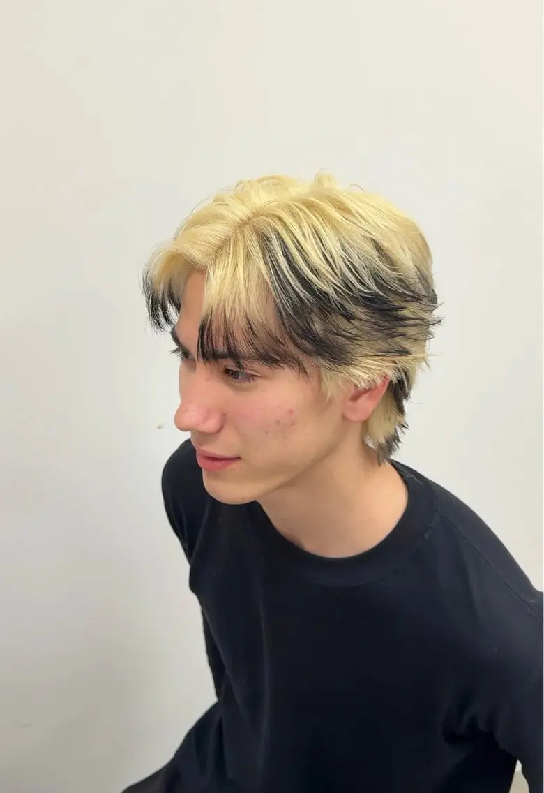 カット+メンズローライトの写真