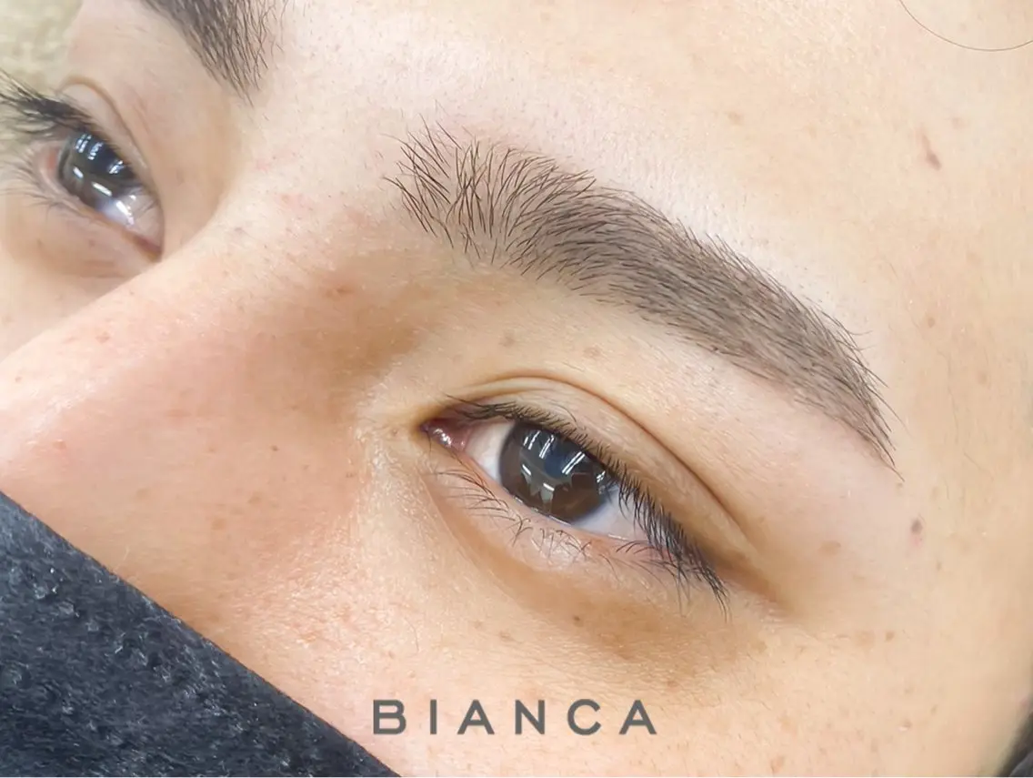 アイブロウ ワックス脱毛 Bianca溝の口 INOMATAのマツエク・マツパデザイン
