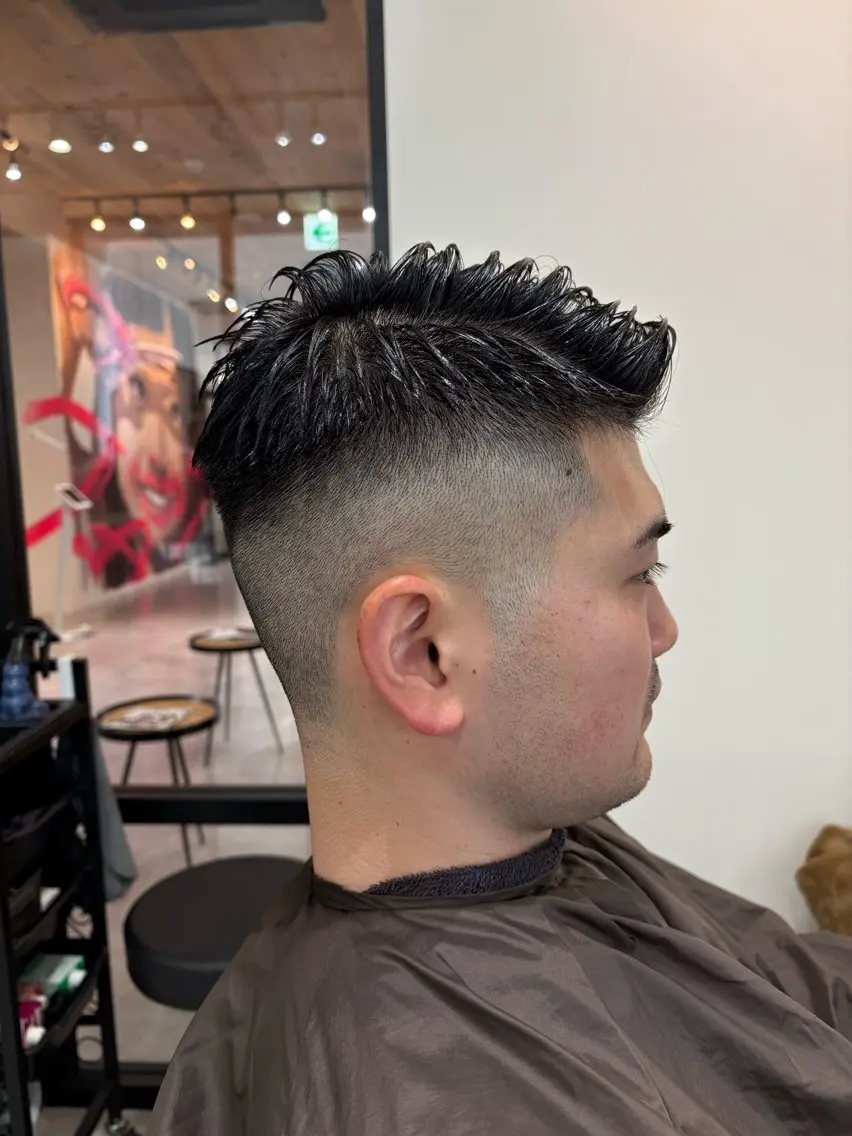 メンズ メンズショート カット メンズカット クドウユウキのヘアスタイル