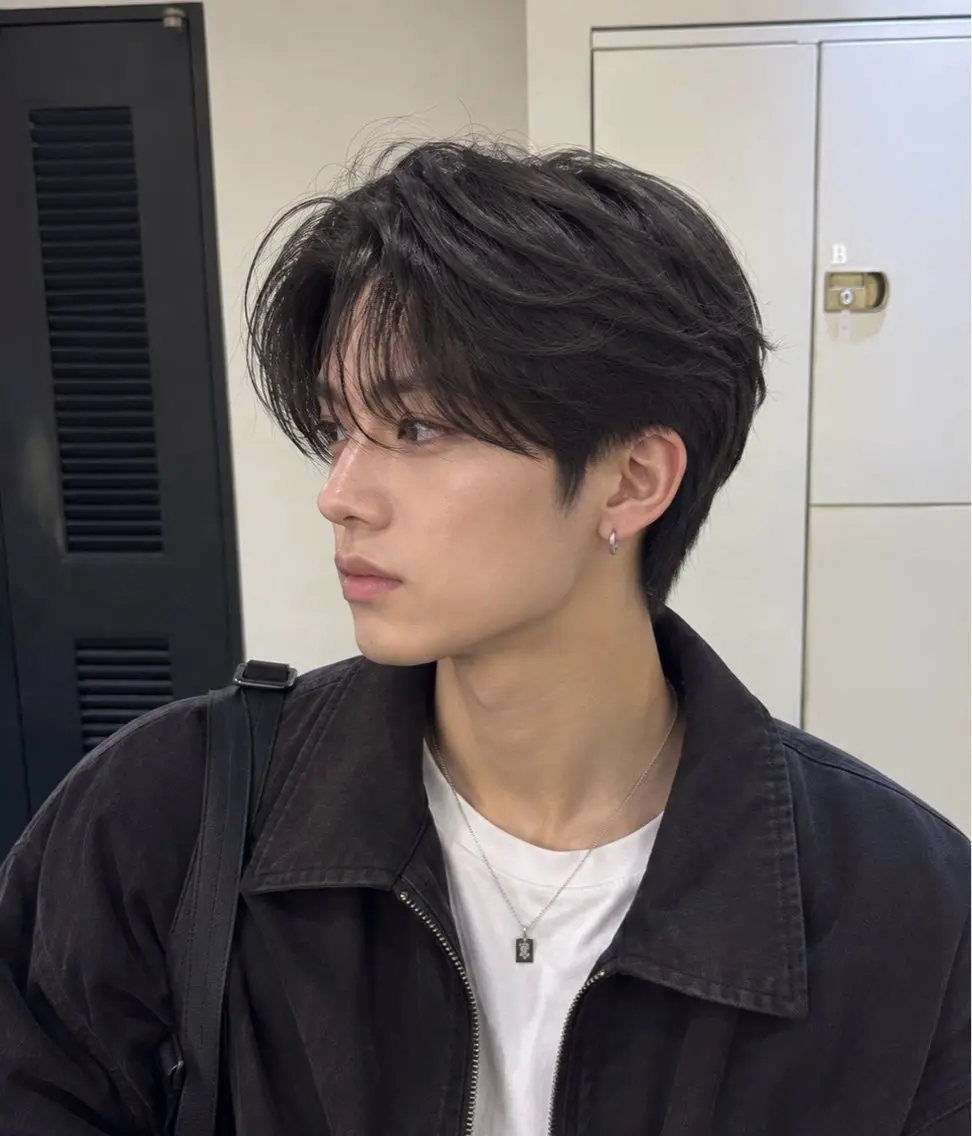 men's cutの写真
