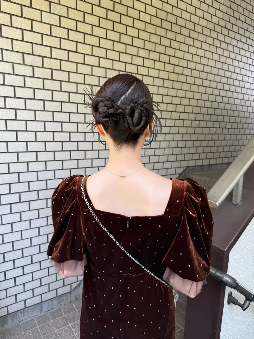 ヘアアレンジ まろやか透明感カラー ♡MANAのヘアスタイル