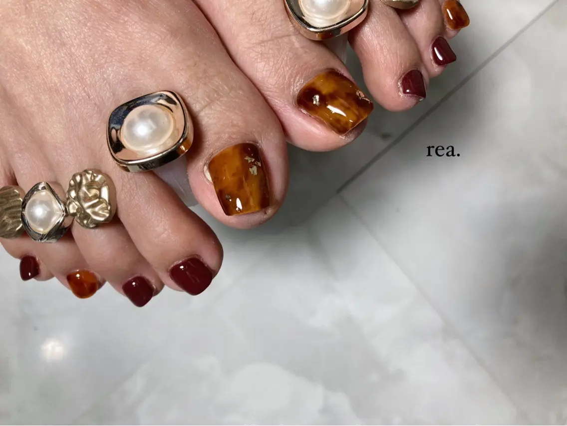 ネイル ハンドネイル フットネイル rea .のネイルデザイン