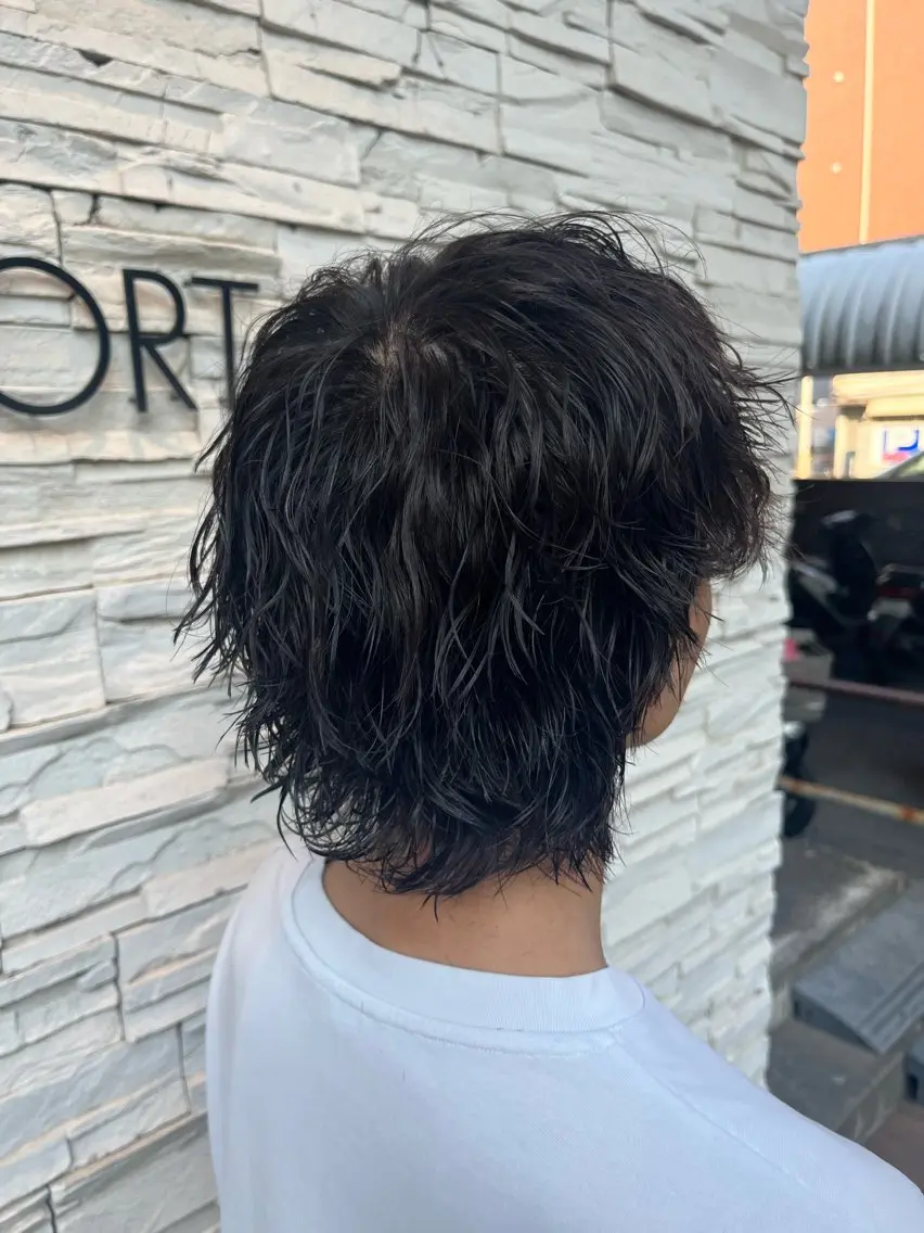 パーマ メンズ 🟦メンズ特化🟦 たかしま　あさひのヘアスタイル