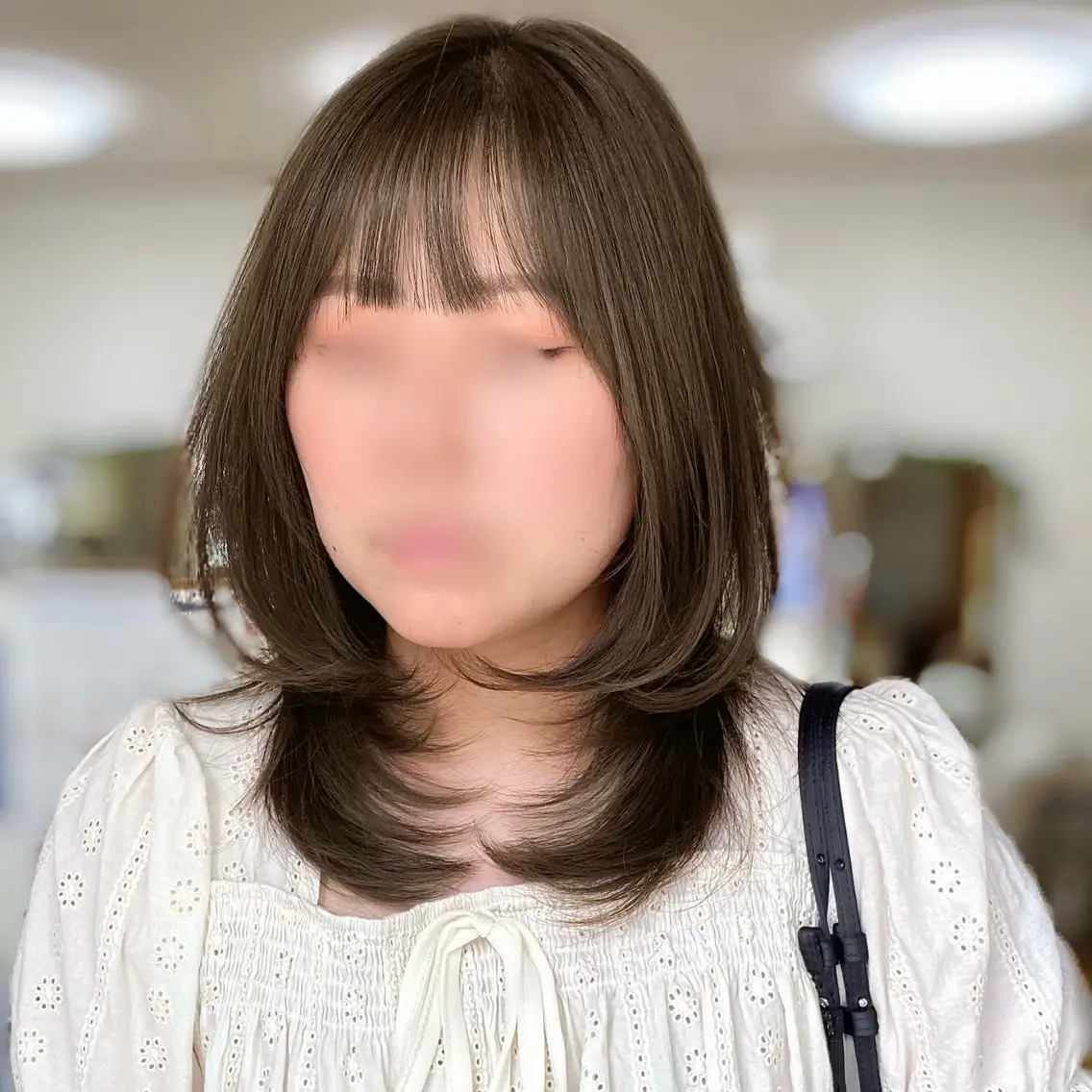 セミロング カット トリートメント 🥣 hashi 🛋️のヘアスタイル