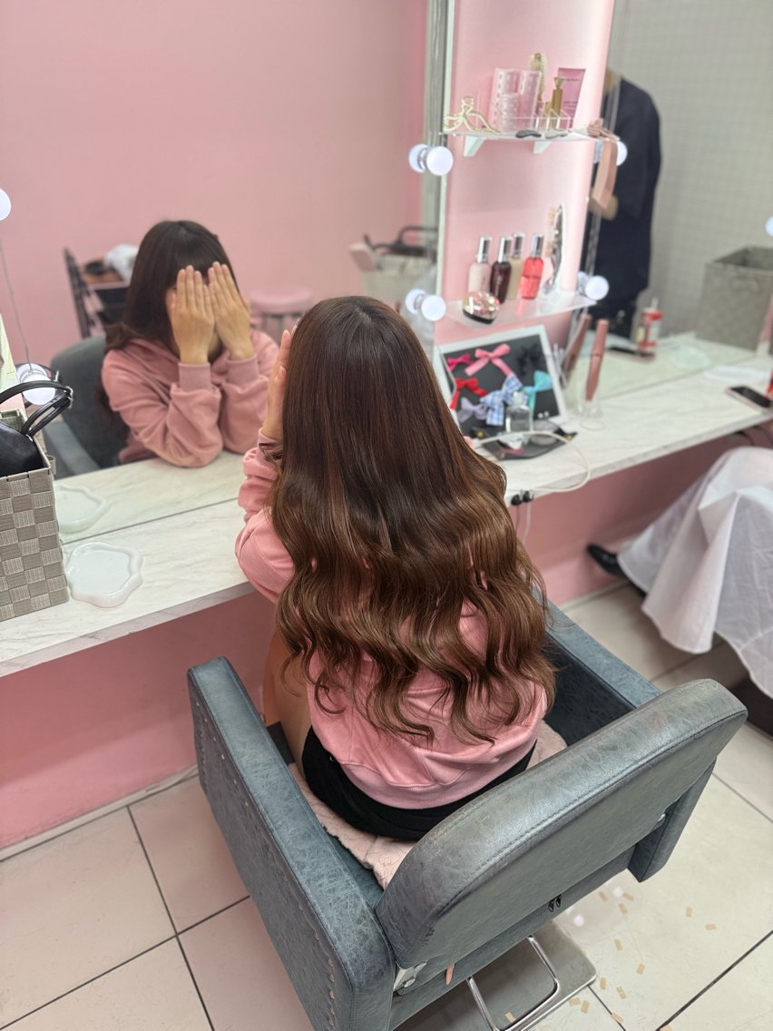 ロング シールエクステ エクステ ロング season ゆみのヘアスタイル