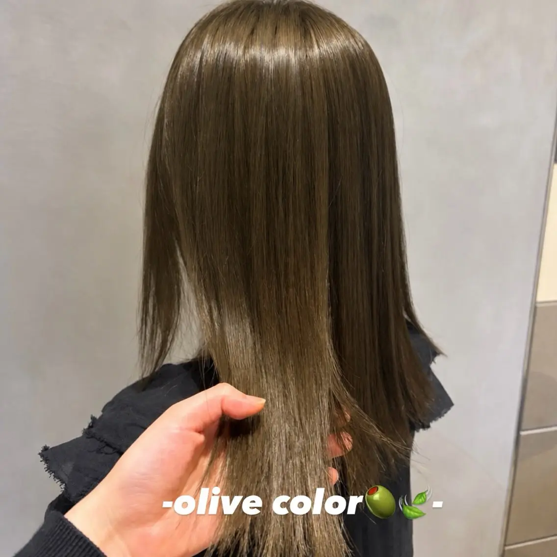 ミディアム ヘアカラー HIKARI 大阪駅徒歩1分🫧のヘアスタイル