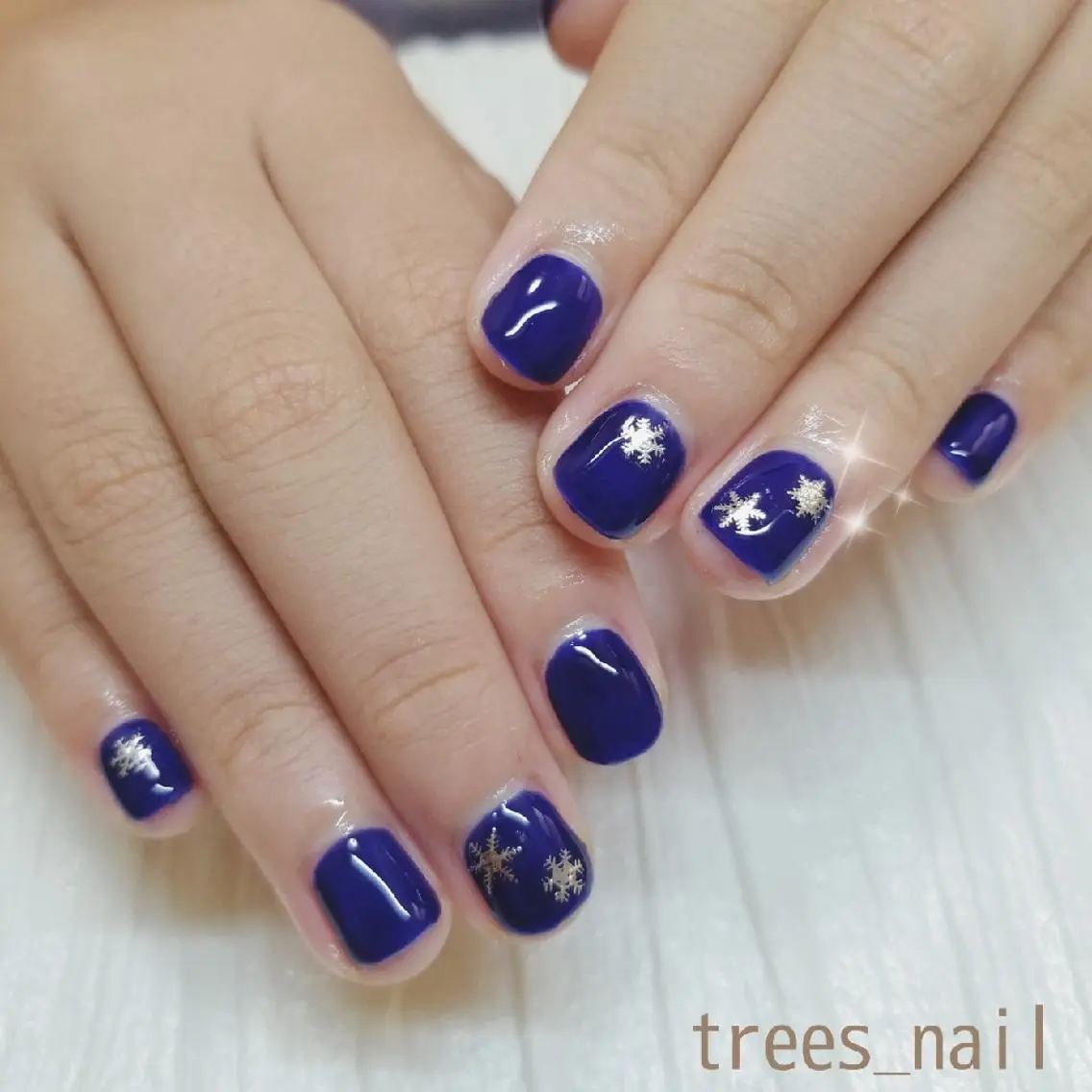 ネイル ワンカラーネイル シンプルネイル trees_ nailのネイルデザイン