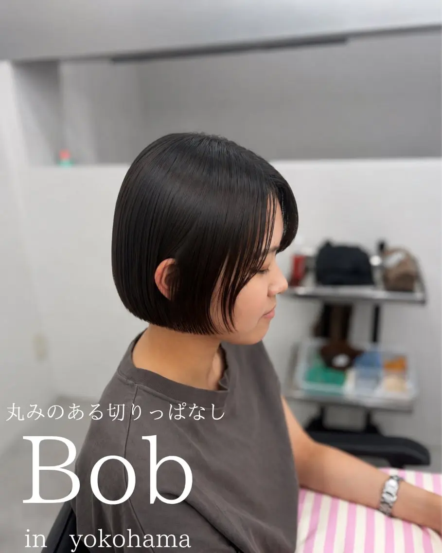 ショート カラー 切りっぱなしボブ ボブ カット ヘアカラー 羽エクステ┆ボブ ┆アレンジ🖤桃覇のマツエク・マツパデザイン