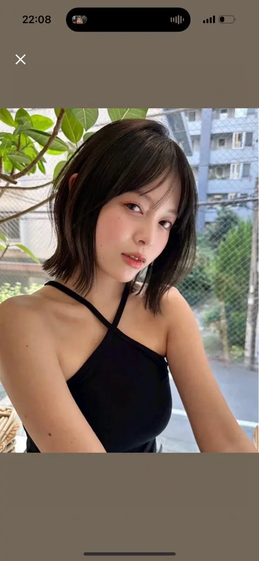 ミディアム 🎀 レイヤーカット カラー / 錦糸町のヘアスタイル