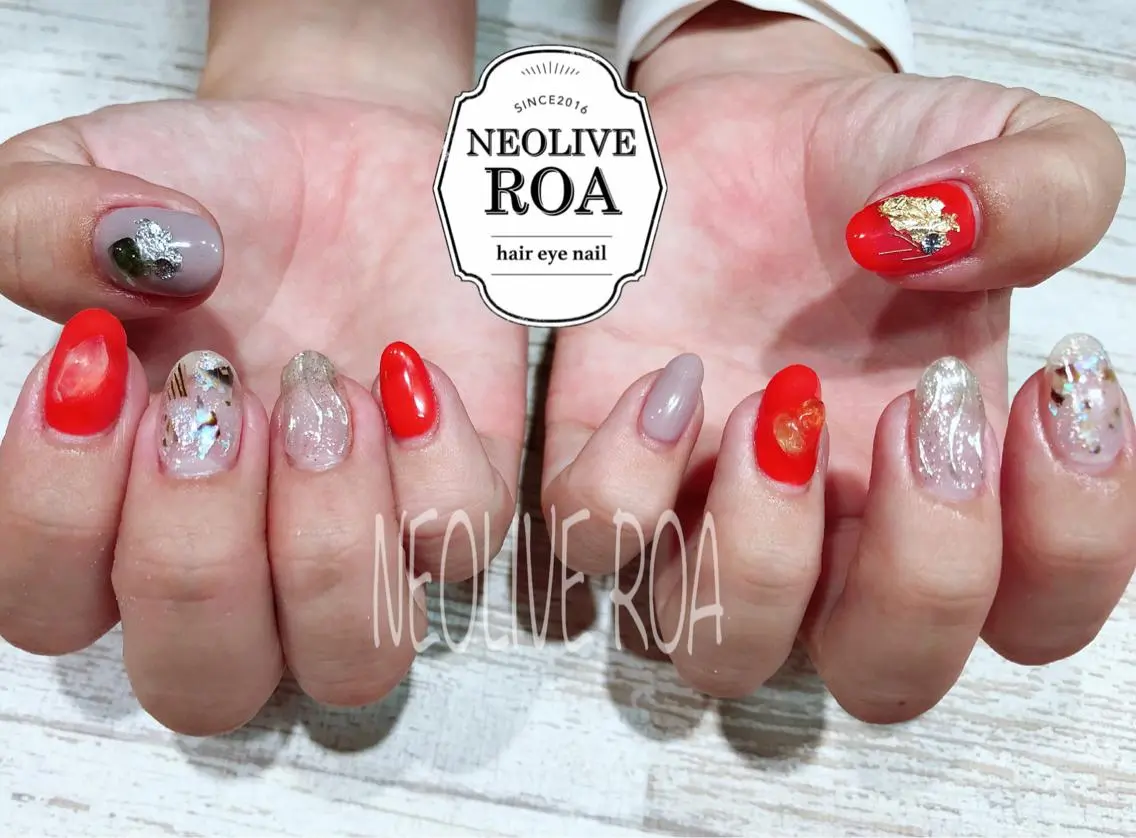ネイル ニュアンスネイル ハンドネイル Nail by selenのネイルデザイン