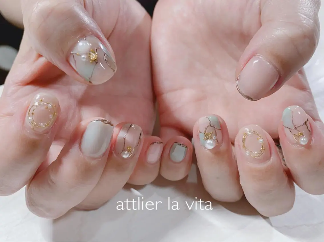 ネイル アートネイル ハンドネイル lavita. mimuraのネイルデザイン