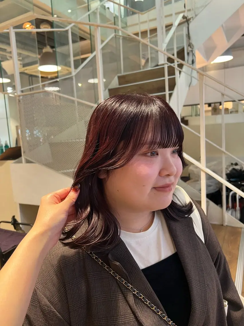 カラー レッドカラー ヘアカラー インナーカラー♡ Nanakoのヘアスタイル