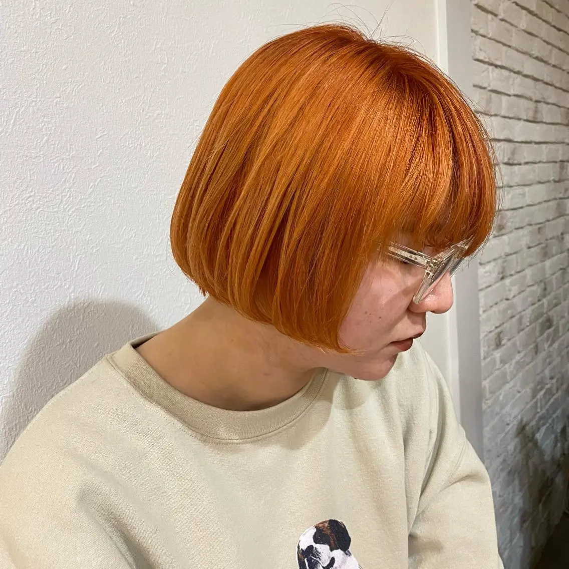 《初めての方 minimo限定価格　女性のみ🌛》color＋ブリーチ有りのW color +treatmentの写真