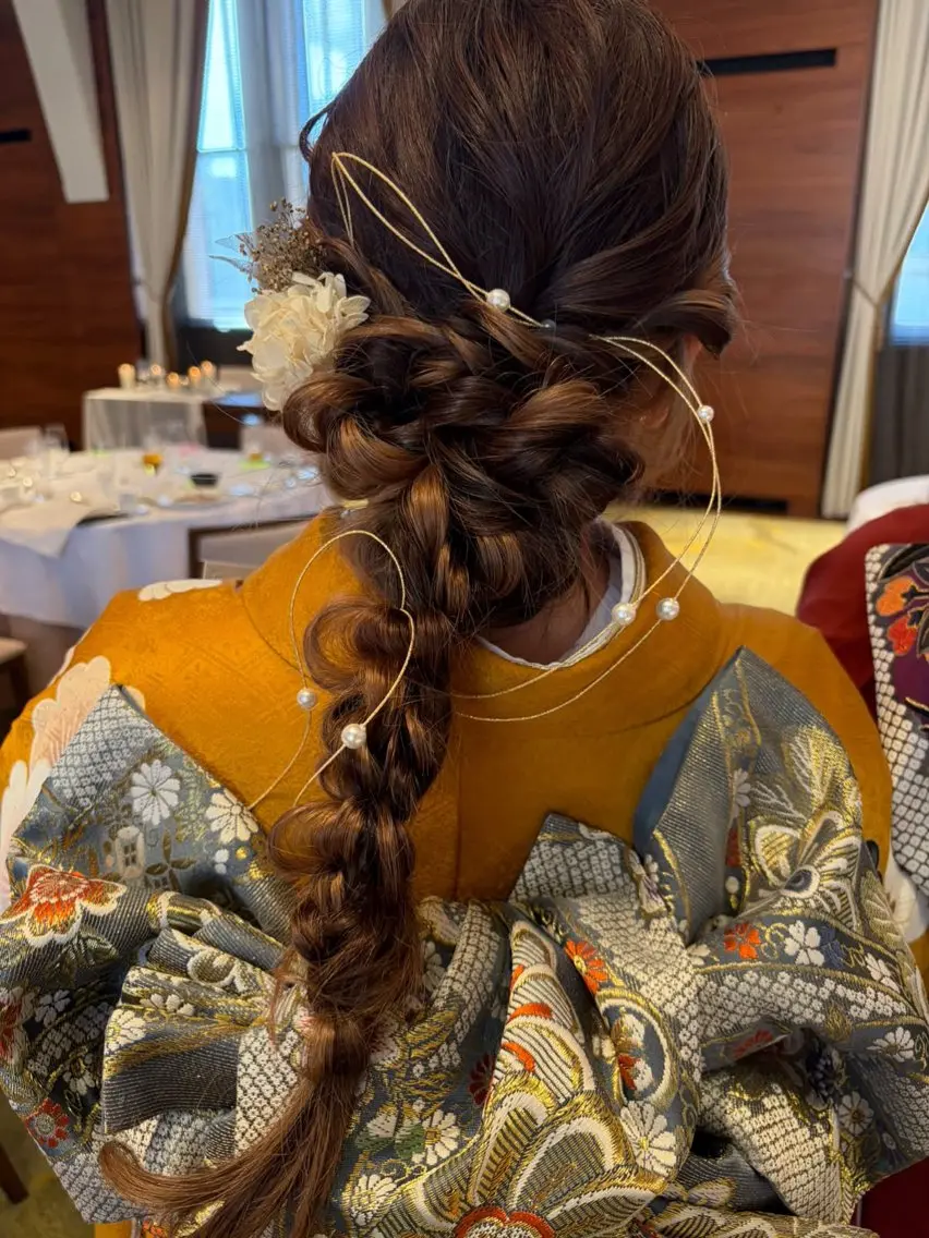セミロング ヘアセット M.arc 【マーキ】のヘアスタイル