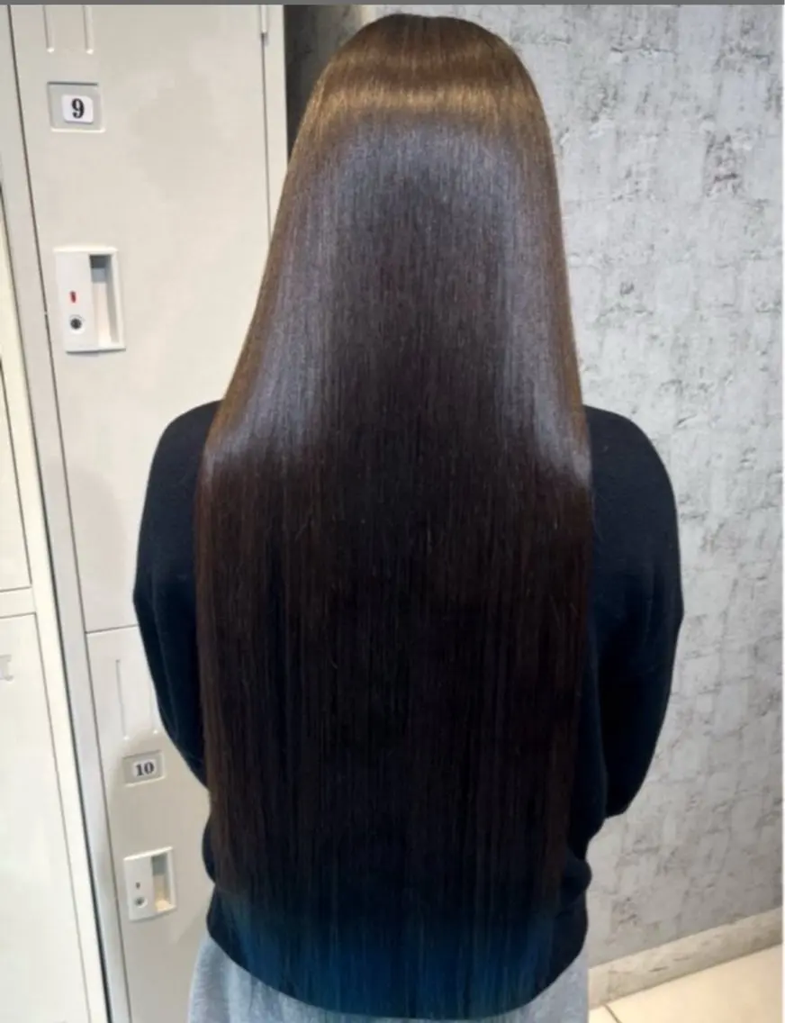 ロング カラー ヘアカラー トリートメント ✨髪質改善カラー✨ ななみのヘアスタイル