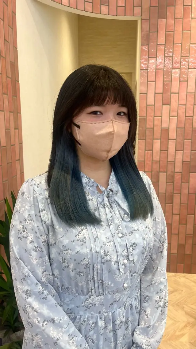 ロング カラー 柔らかい艶暖色 レイヤー🫧姫汝のヘアスタイル
