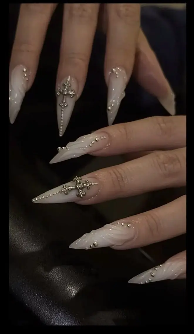 ネイル 長さ出し フレンチネイル グラデーション 韓国ネイル ロングネイル ハンドネイル Josie nail salonのネイルデザイン