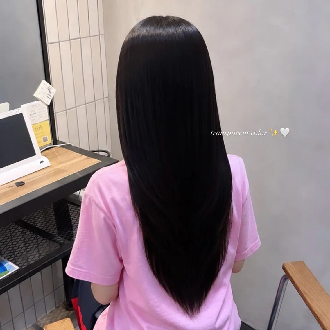 ロング カラー 𝒌𝒚𝒐𝒌𝒂 ︎︎のヘアスタイル