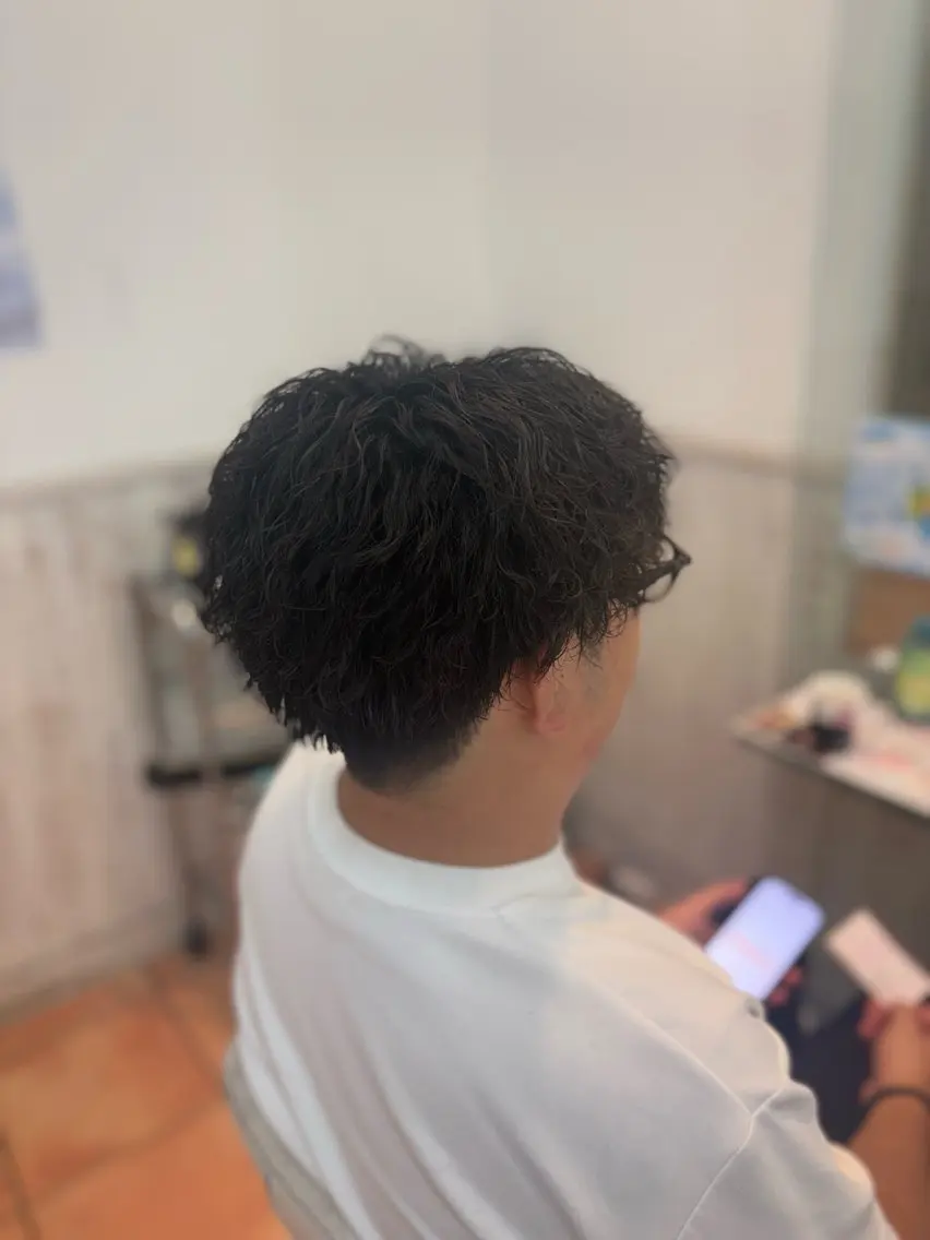 パーマ カット パーマ メンズカットパーマ 特化🎀✨雛子のヘアスタイル