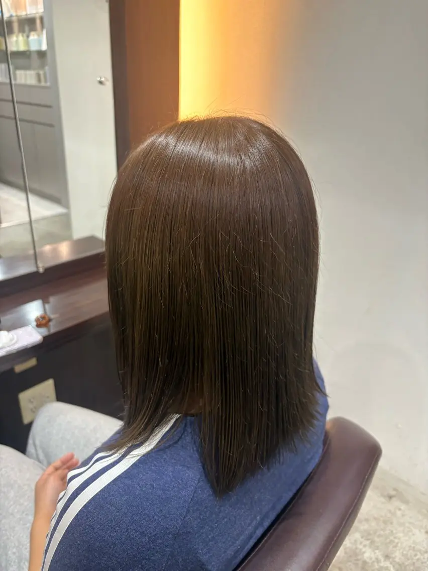 ミディアム ヘアカラー トリートメント sweep 綾奈🐰🔑のヘアスタイル