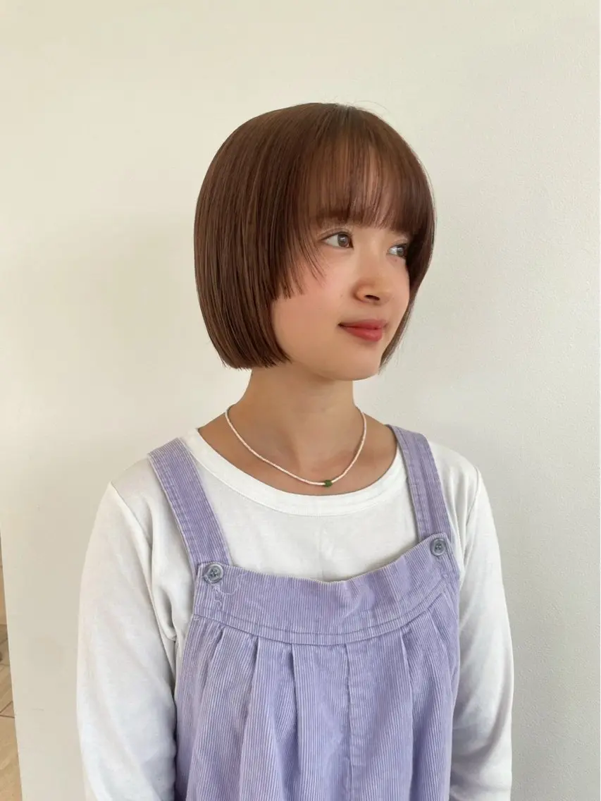 ショート 右田 ほのかのヘアスタイル