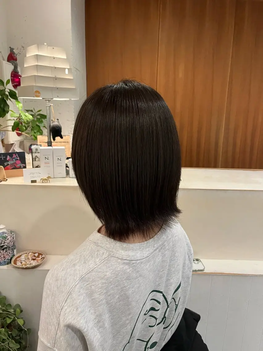 ショート トリートメント 栗林 惟のヘアスタイル