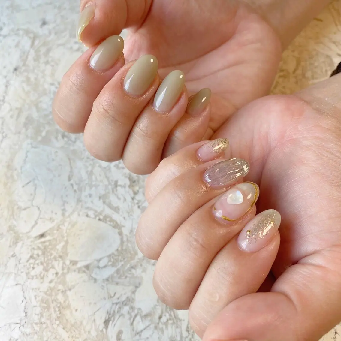 ネイル ニュアンスネイル ワンカラーネイル ハンドネイル フットネイル nail salon mieux(ミュー)のマツエク・マツパデザイン