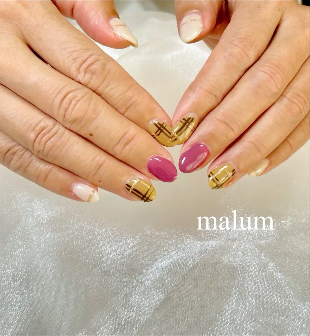 ネイル ハンドネイル malum nailのネイルデザイン