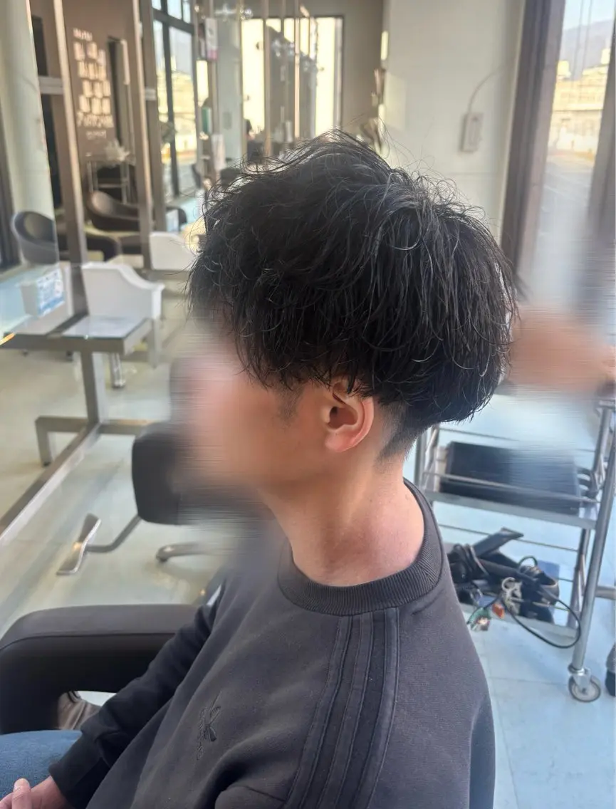 メンズ メンズパーマ カット パーマ WiLL 梶岡日菜のヘアスタイル