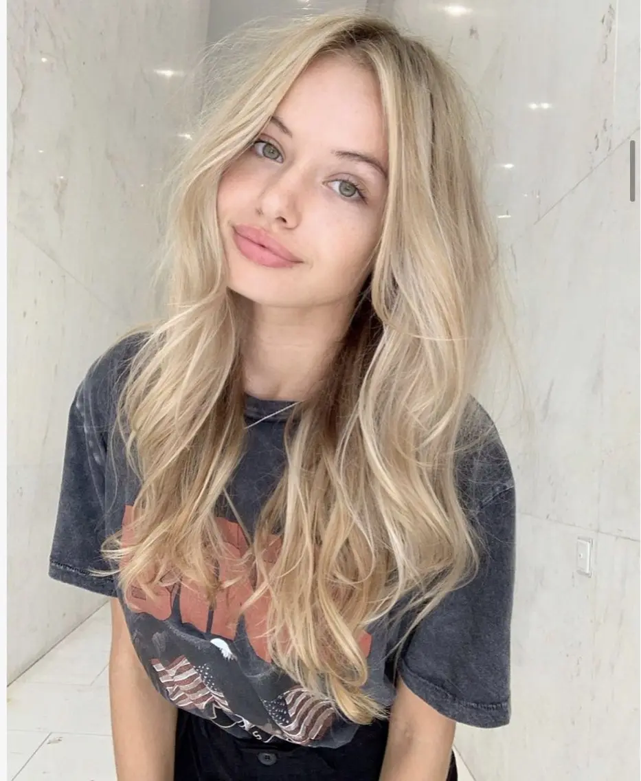 ロング アッシュ アッシュブラック レイヤーカット 大人レイヤー/艶美髪 🇺🇸TOMONAのヘアスタイル