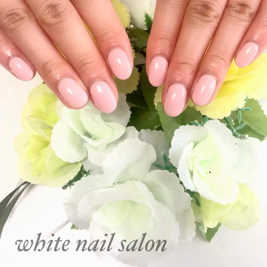 ネイル アートネイル フレンチネイル ジェルネイル ハードジェル 持ち込み white nail salonのネイルデザイン