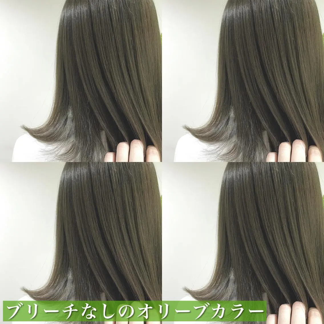 セミロング カラー ショートボブ セミロングパーマ アクアカラー アッシュ アッシュグレー navile原宿 yumaのヘアスタイル