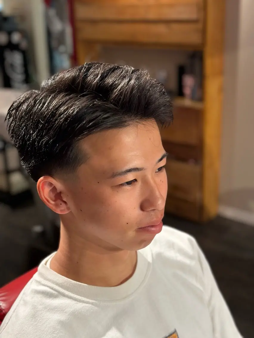 メンズ カット Yu gaのヘアスタイル
