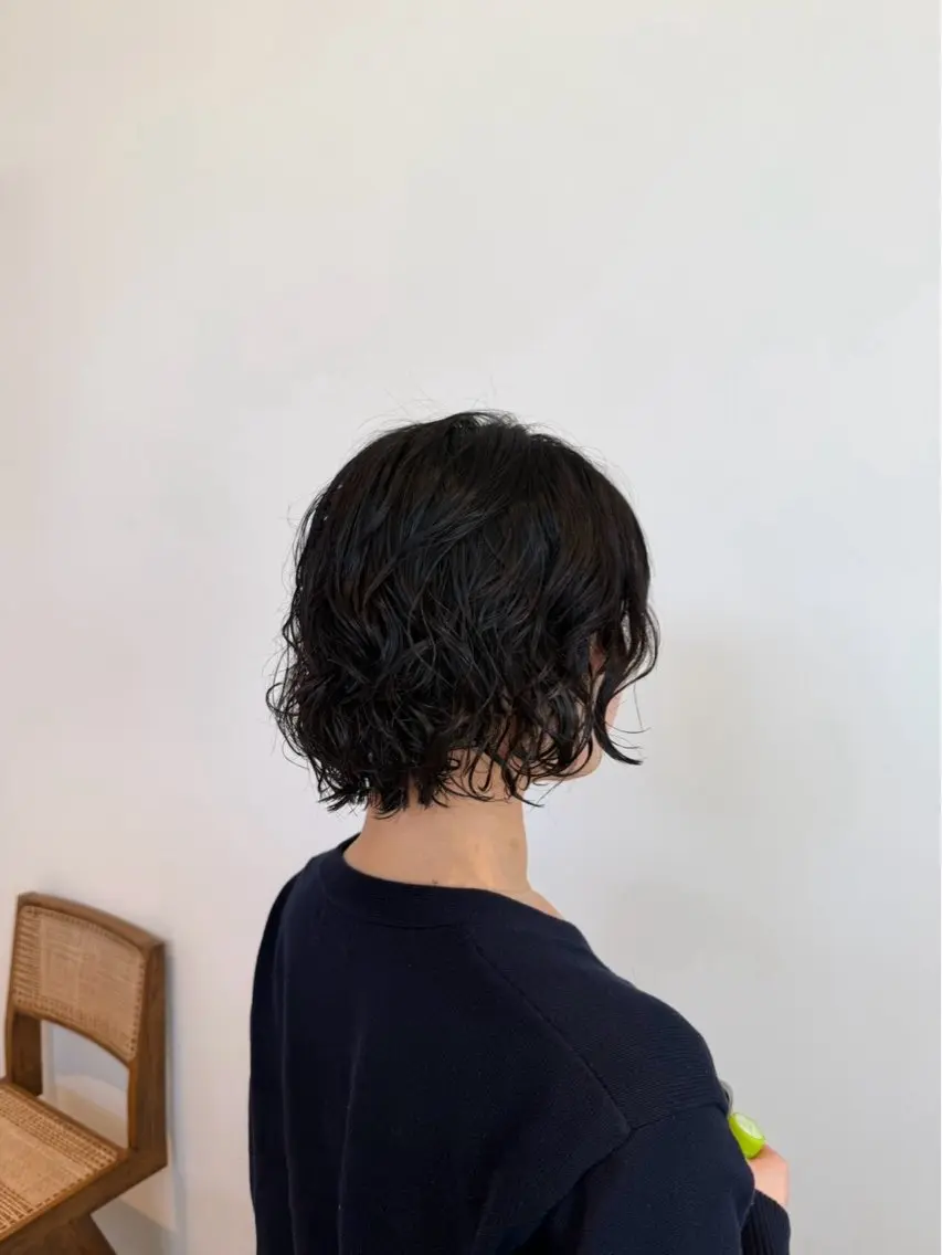 ショート パーマ カット パーマ Himeka🌷 パーマモデル様募集中のヘアスタイル