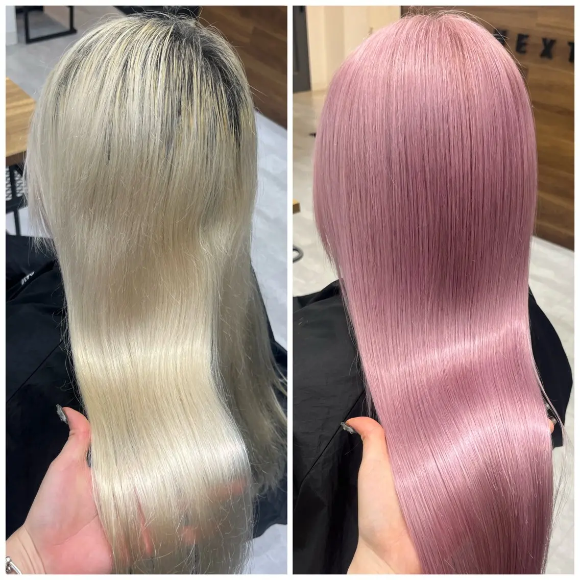 ロング カラー ヘアカラー トリートメント MAKO ❤️🔥NEXTのヘアスタイル