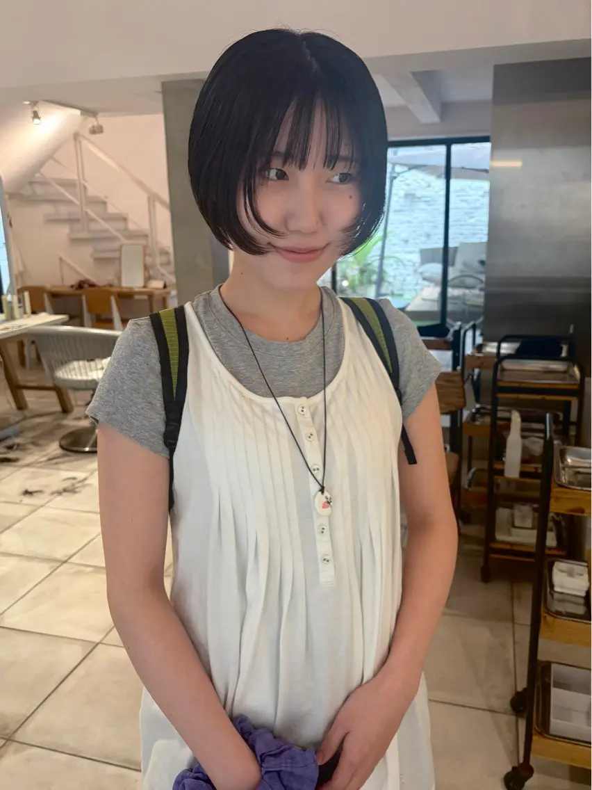 ショート ショートボブ ボブ ショートヘア rin 京都美容室のヘアスタイル