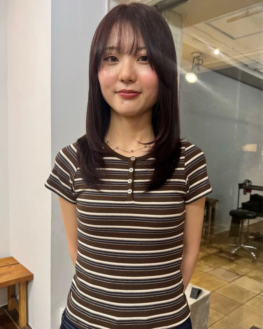 カラー ヘアカラー たけかわ みちのヘアスタイル