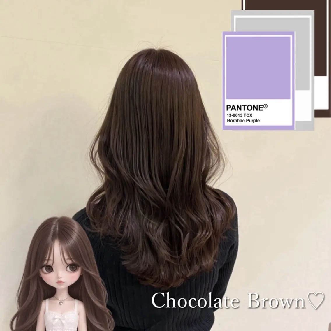 ロング ヘアカラー 赤み消し透明感半個室 マンツーマン宮脇滉平のヘアスタイル