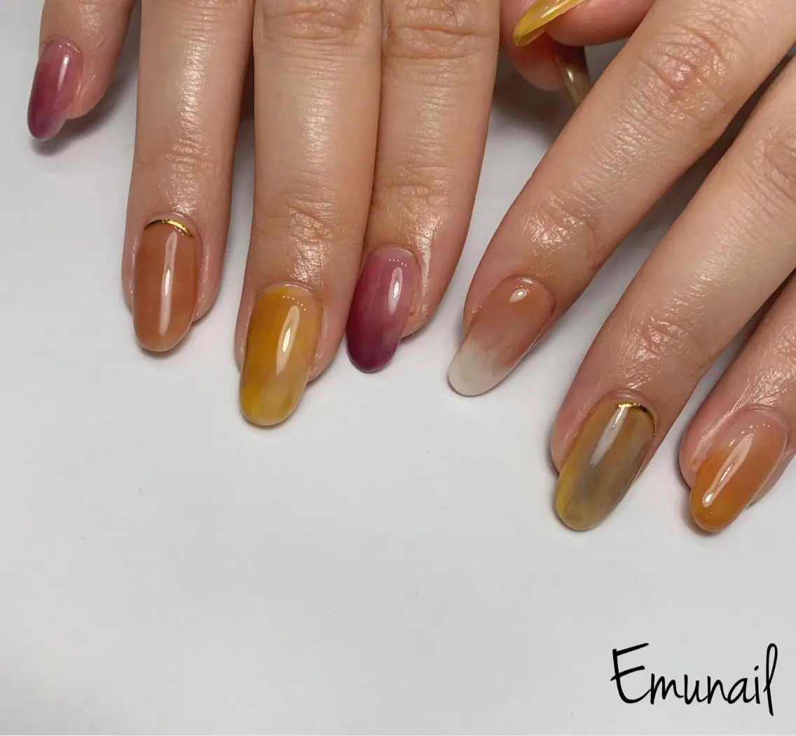 ネイル ハンドネイル Emu Nailのネイルデザイン