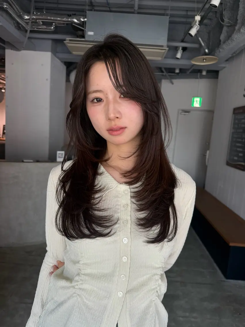 ロング 口コミＮｏ1✨️レイ ヤーカット/かいとのヘアスタイル