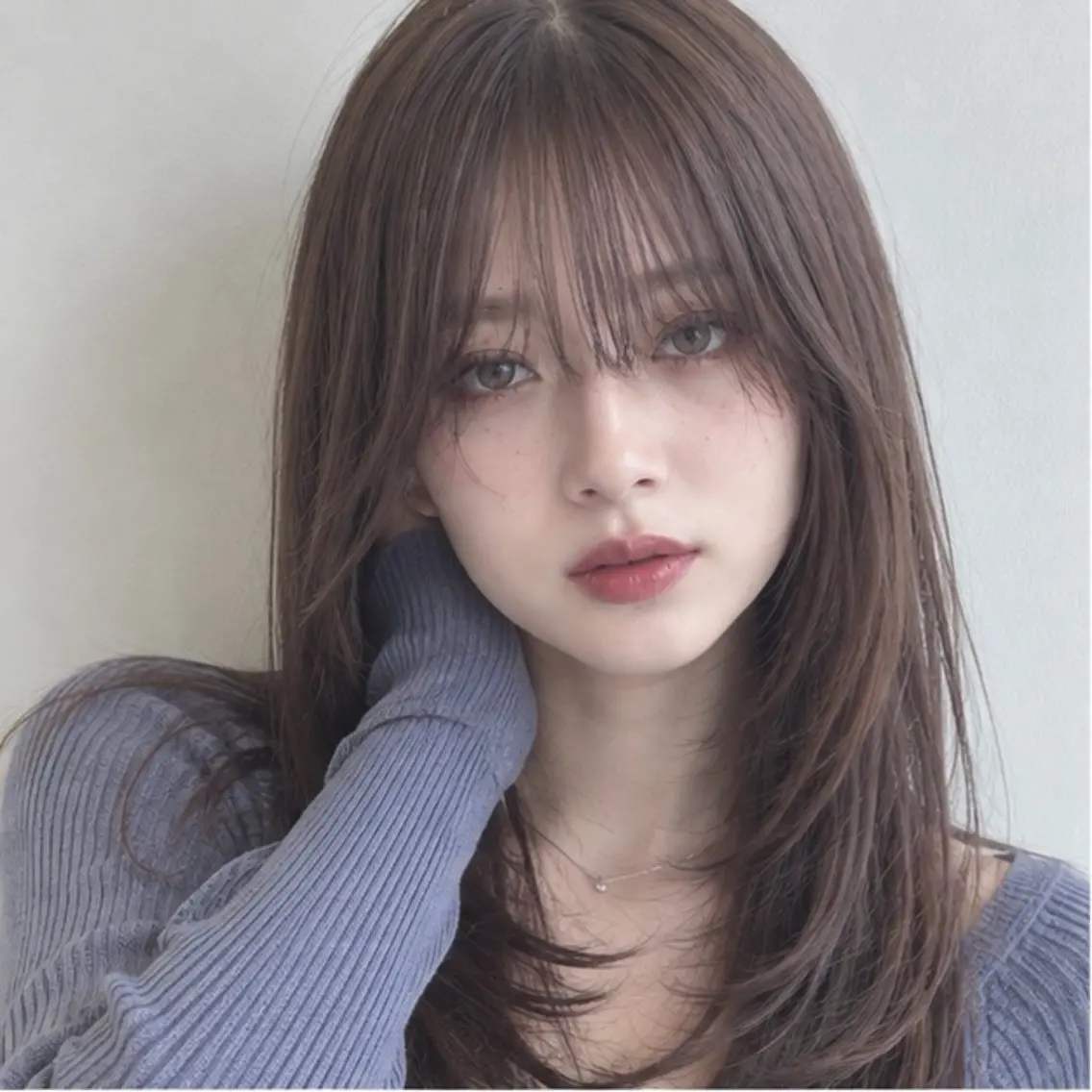 ロング カラー 菅原 大佑のヘアスタイル