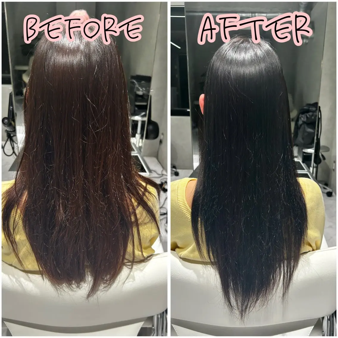 ロング ヘアカラー トリートメント 縮毛矯正のプロ✨️ 舩上 賢明のヘアスタイル