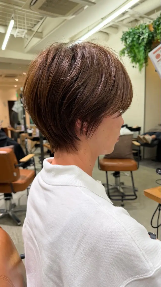 ショート 🐧銀座/ショート/ ショートボブ広瀬🐧のヘアスタイル
