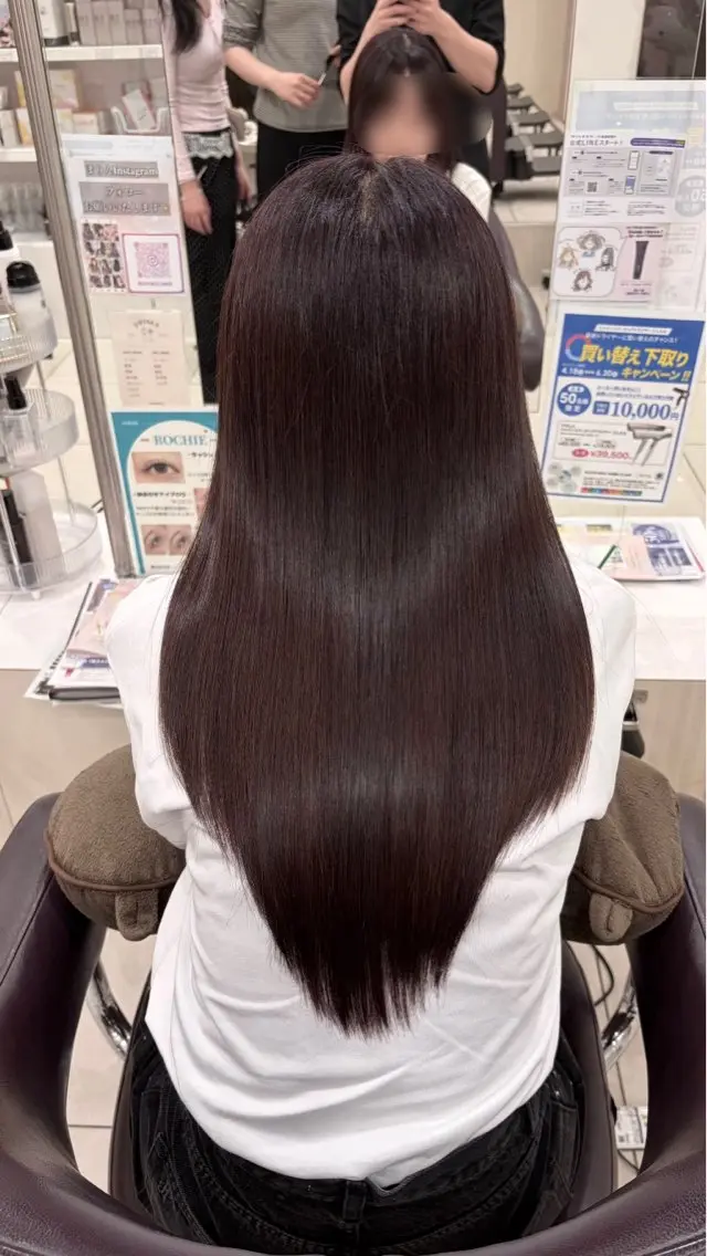 【minimo限定】艶カラー + 1step髪質改善トリートメントの写真