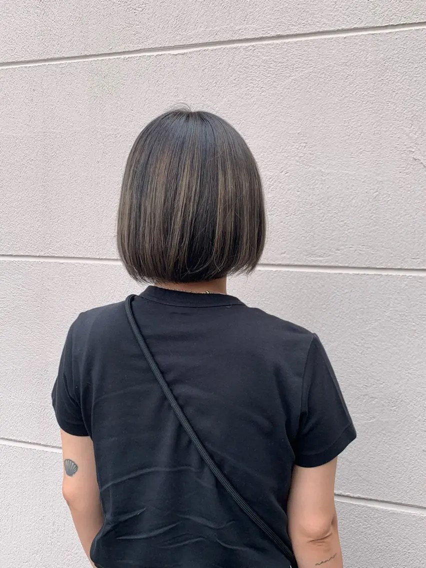 ショート カラー デザインカラー 河村 拓海のヘアスタイル