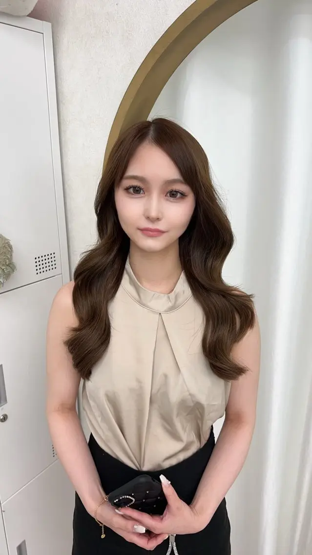 ロング ヘアセット ふわモテヘア🎀 ユキのヘアスタイル