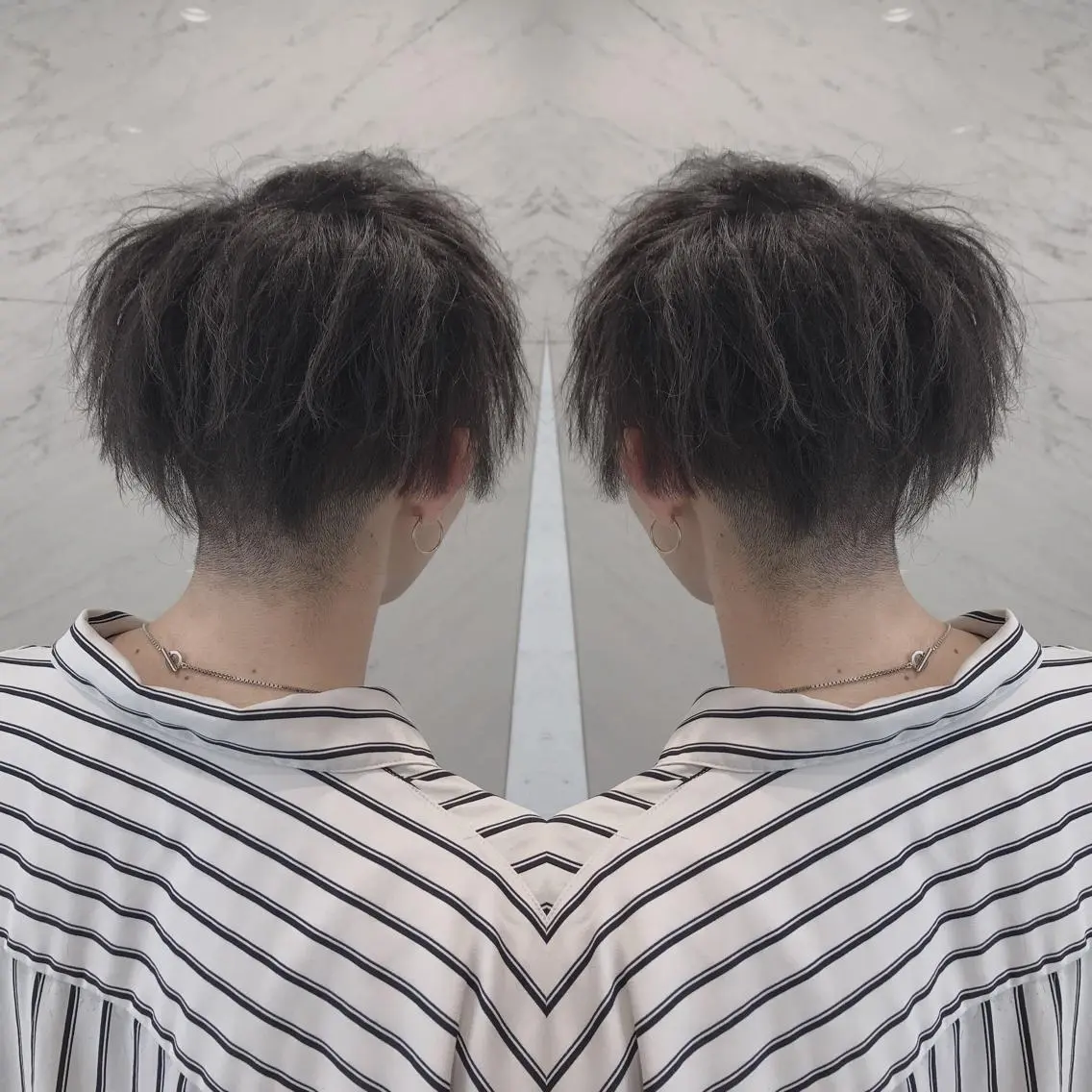ショート メンズ カット 重政 和樹のヘアスタイル