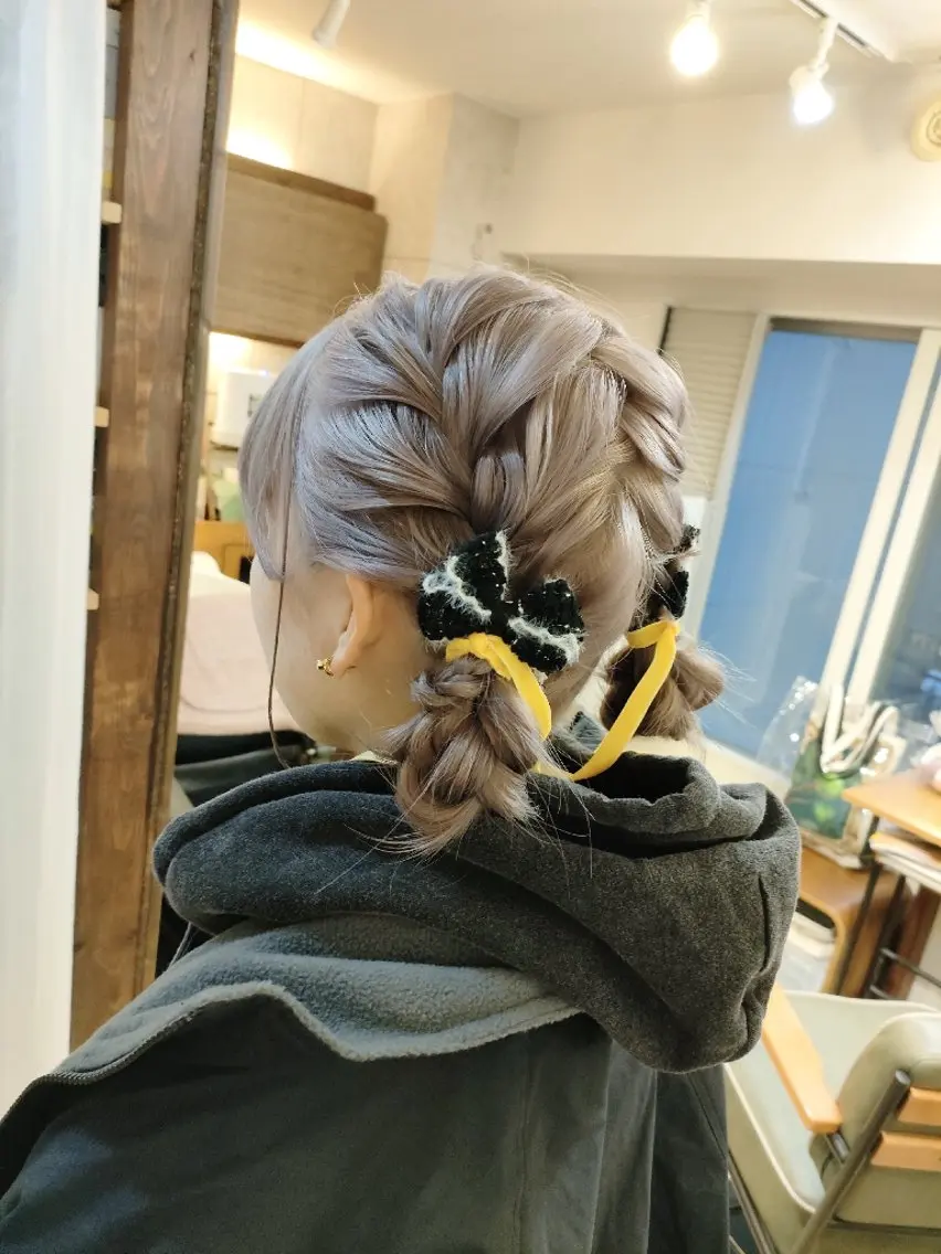 ヘアアレンジ ヘアセット HempBeauty 浅野アサミのヘアスタイル