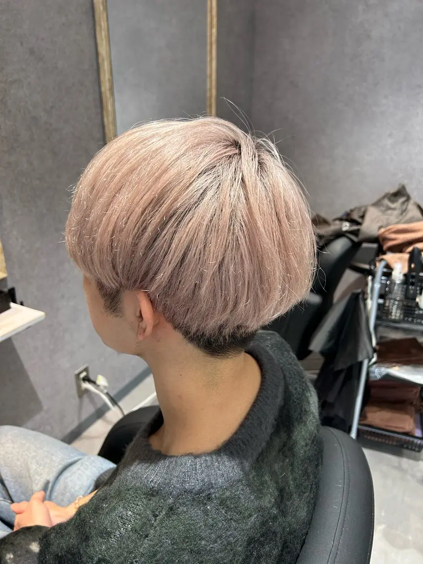 ショート カラー メンズ カット ヘアカラー トリートメント ✨ショートスタイル✨ 山本のヘアスタイル