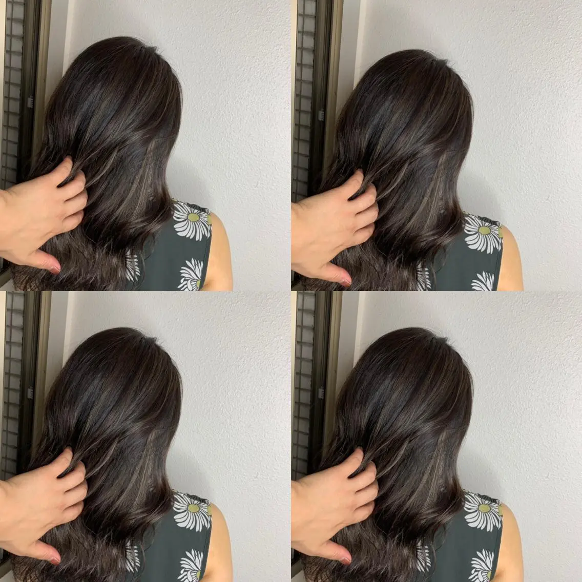 ミディアム カラー デザインカラー ハイライトカラー ハイライト 似合わせカット ヘアカラー 似合わせ/ カラー.岡田友仁のヘアスタイル